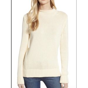 J Crew cotton rollneck sweater